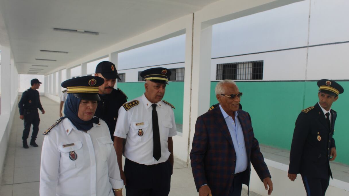 التامك يقوم بزيارة تفقدية مفاجئة لسجني مراكش والصويرة