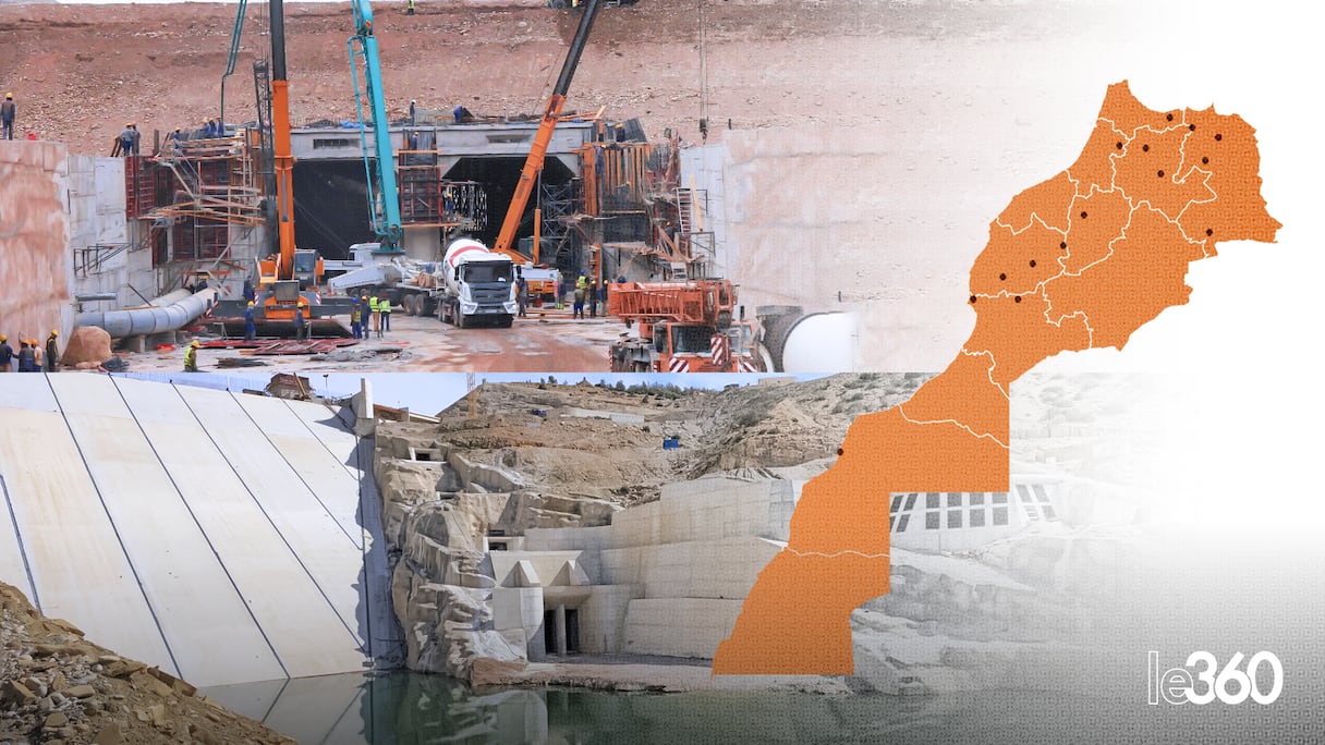 بناء سدود بالمغرب