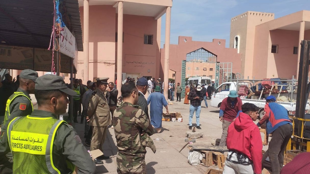 تحرير الملك العمومي بأيت ملول