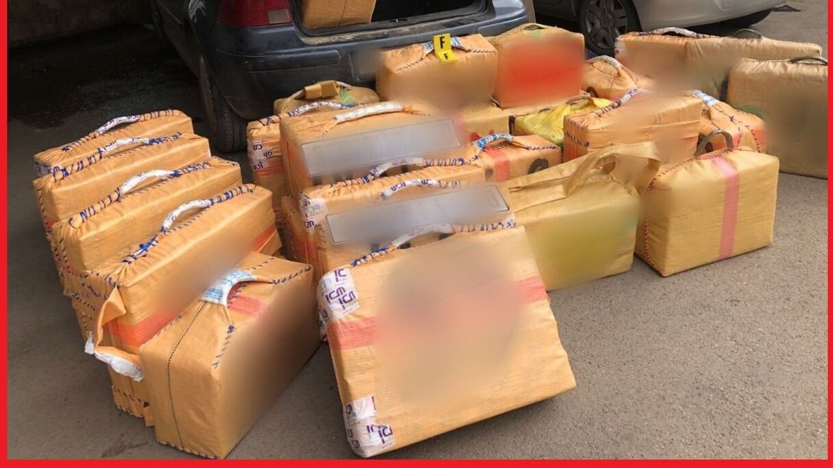 المخدرات المحجوزة