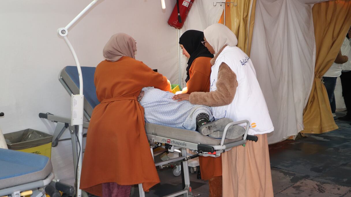 المستشفى المتنقل بجماعة إملشيل