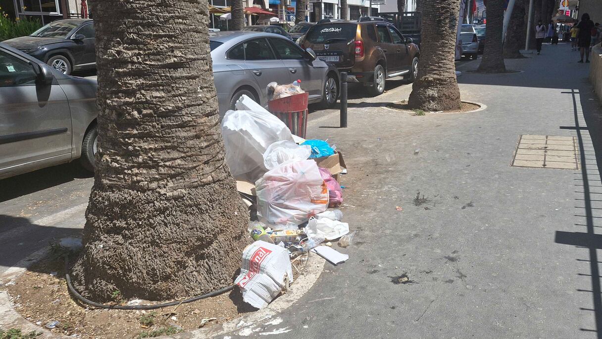 انتشار الأزبال بالجديدة