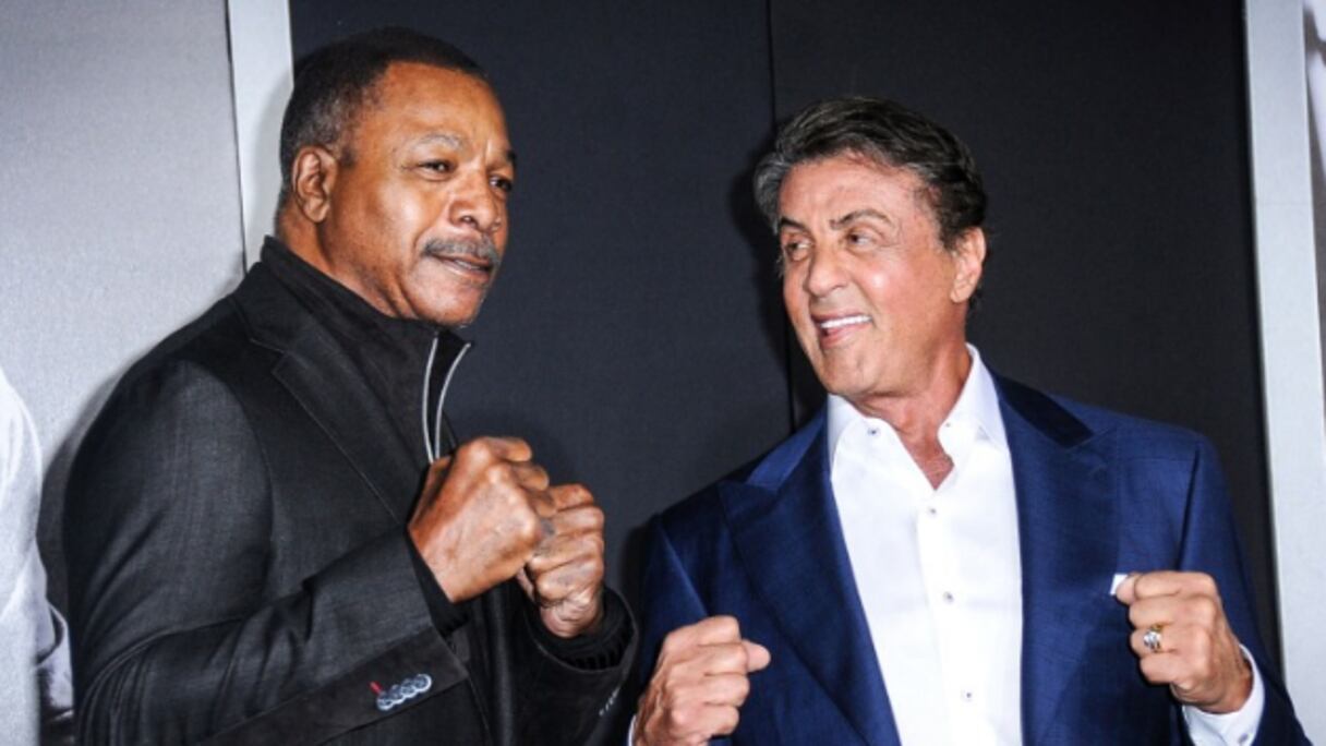 سيلفرستر ستالون وكارل ويذرز