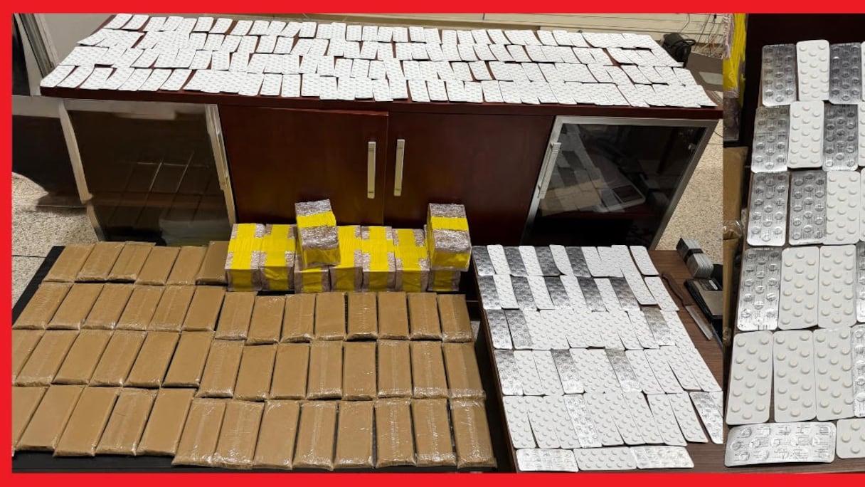 مخدرات، أقراص مهلوسة وشيرا