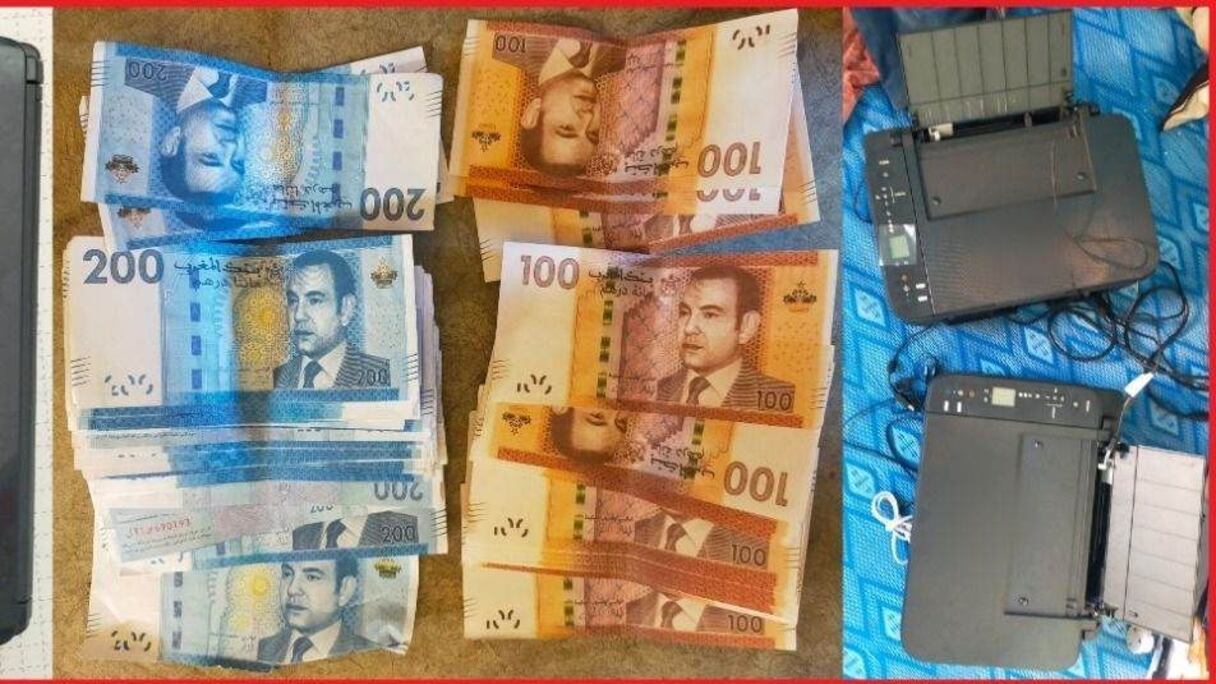 أوراق نقدية مزورة