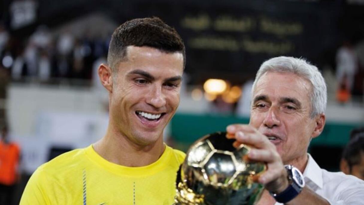 كريستيانو رونالدو مع لويس كاسترو