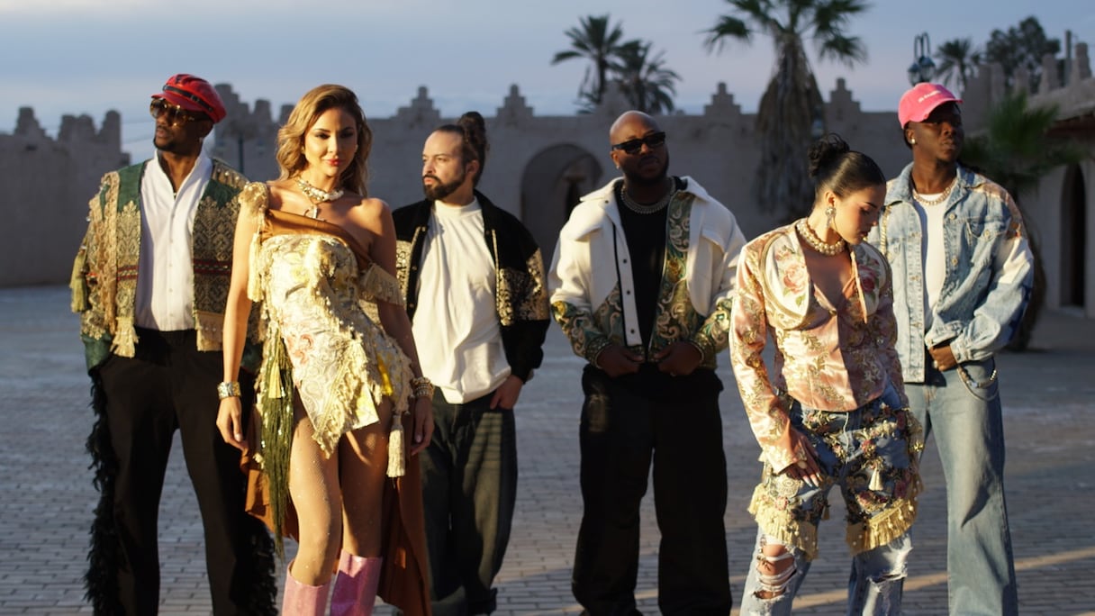 نجوم أغنية "Rise Up Africa"