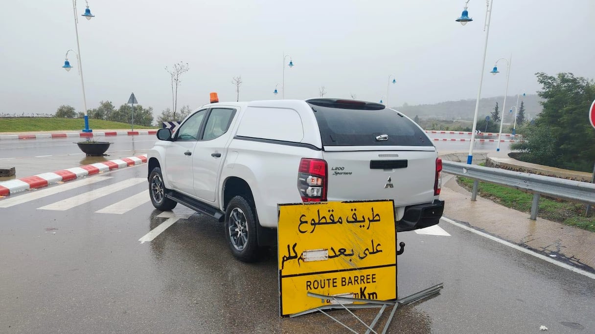 انقطاع طريق بشفشاون