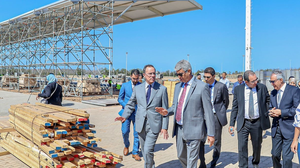 وزير الفلاحة يقف على آخر استعدادات معرض الفرس بالجديدة