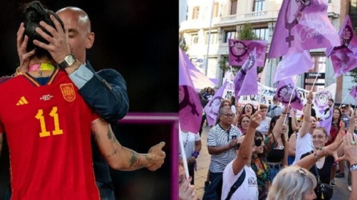 الإضراب ضد رئيس الإتحاد الإسباني