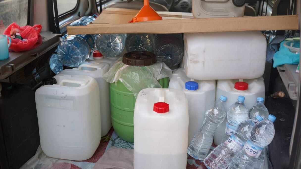 بيع المياه في برشيد