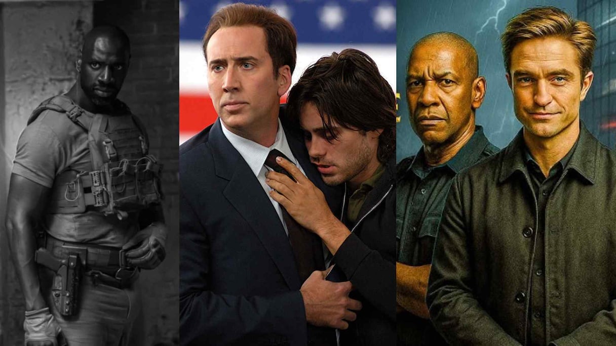 أبطال فيلم " Here Comes the Flood»/ وأبطال فيلم "Lords Of War"، وعمر سي بطل مسلسل "Extraction"