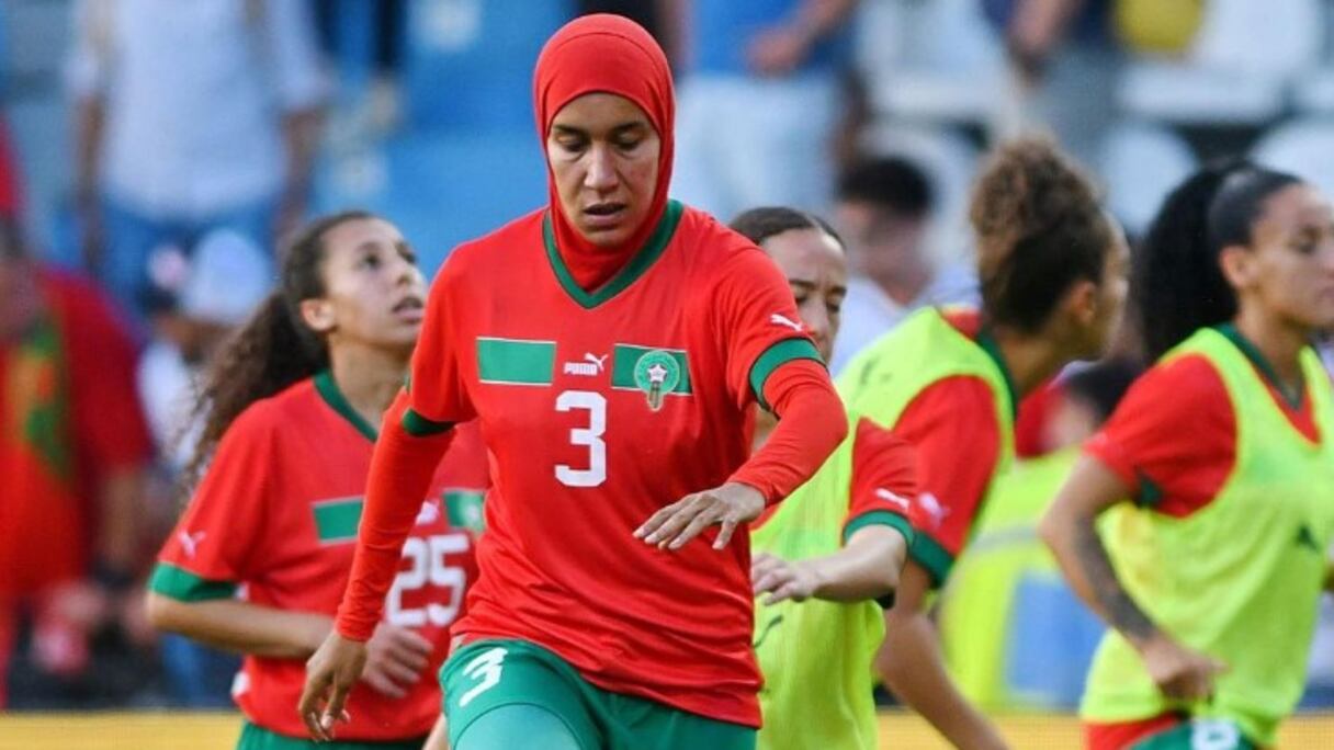 اللاعبة المغربية نهيلة بنزينة