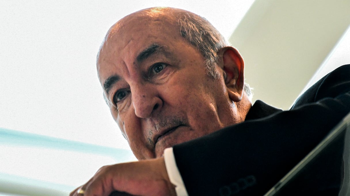 Le président algérien Abdelmadjid Tebboune.