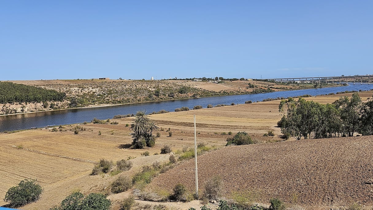 تراجع صبيب واد أم الربيع بسبب الجفاف