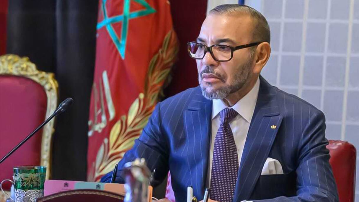 Le Roi Mohammed VI.