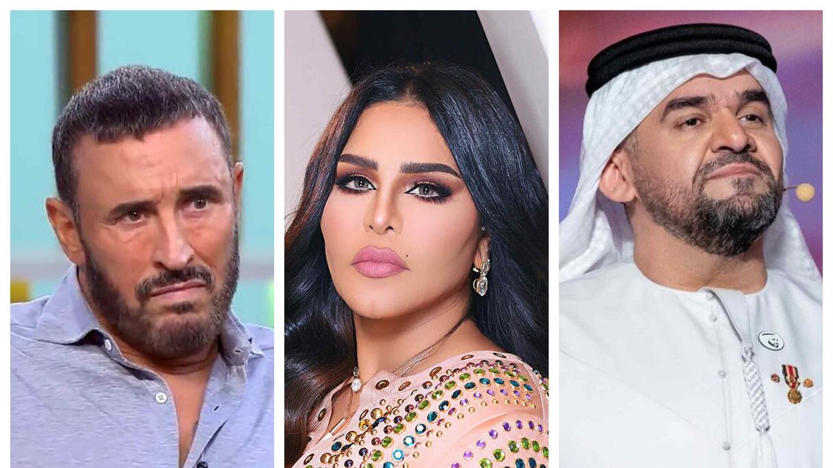 حسين الجسمي، أحلام وكاظم الساهر