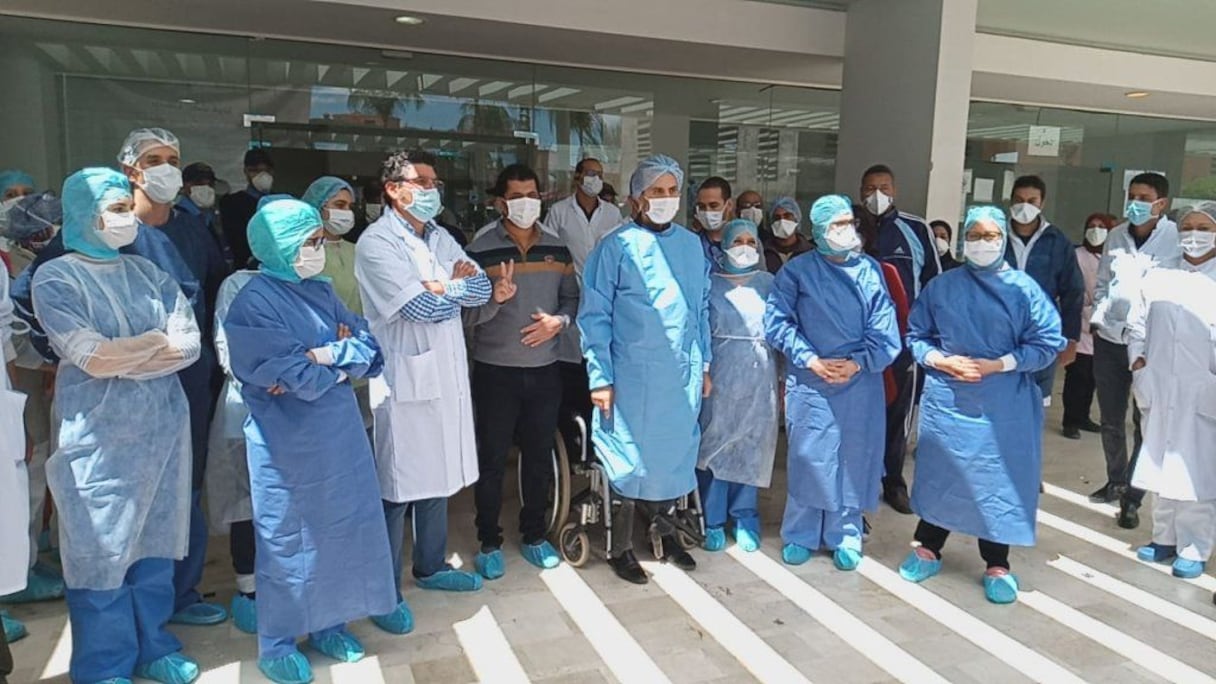 أطباء محتجون (صورة تعبيرية)