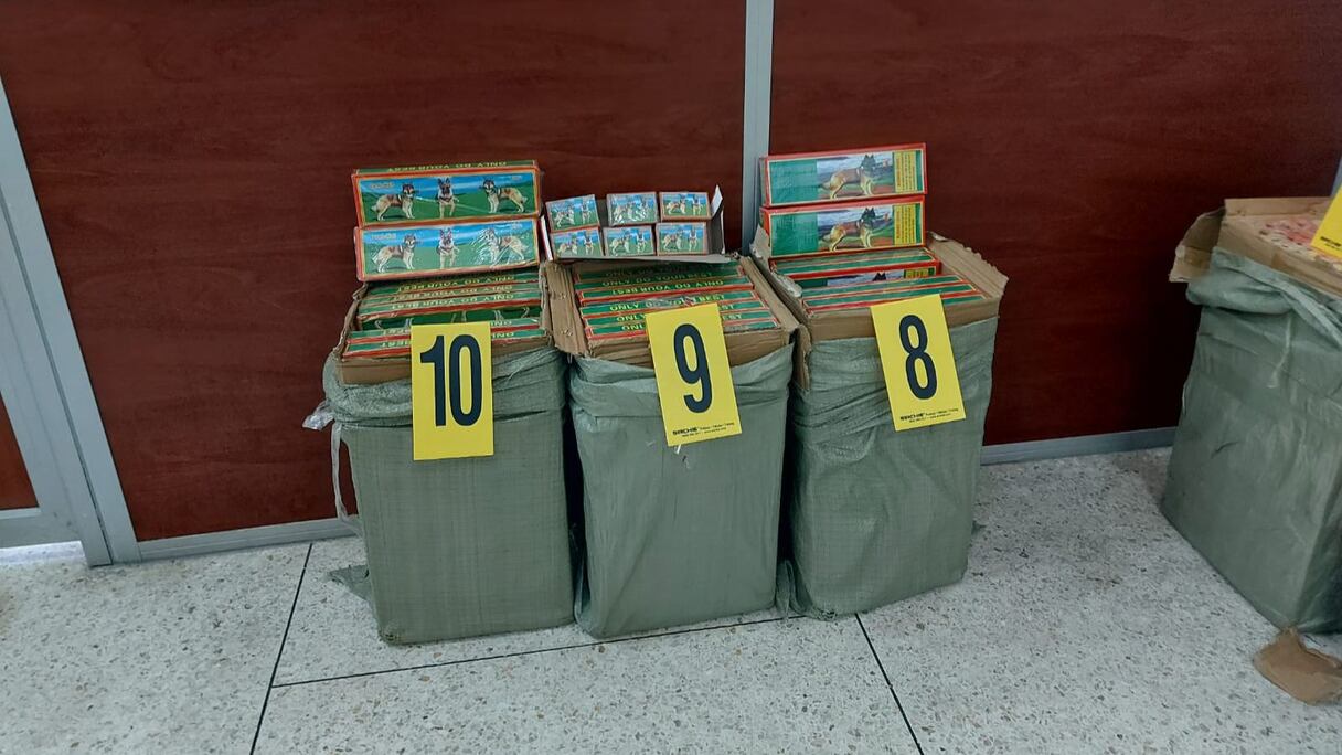 حجز 2100 وحدة من المفرقعات والشهب النارية بالدار البيضاء