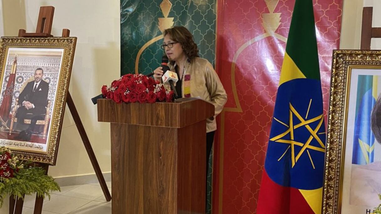 سفيرة المغرب لدى إثيوبيا وجيبوتي، نزهة علوي محمدي