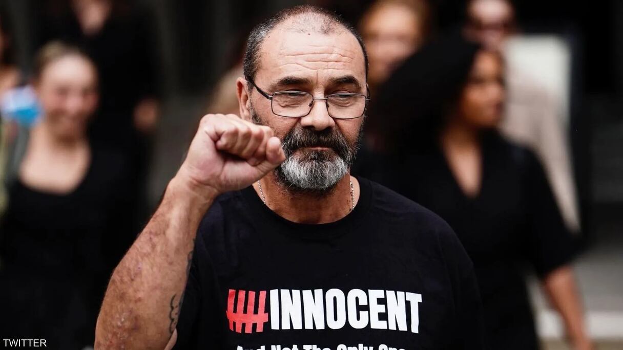 أندرو مالكينسون بعد الإفراج عنه