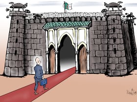 Dessin de Khalid Gueddar.
