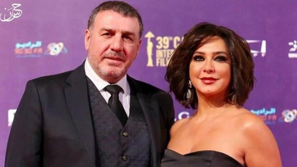 سلاف فواخرجي ووائل رمضان
