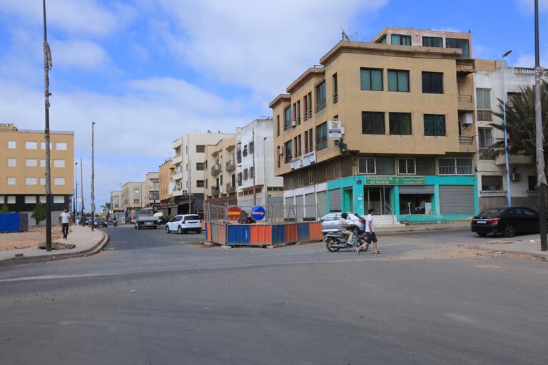 أشغال ربط ديور النصراني بالممرات تحت الأرضية لدار بوعزة