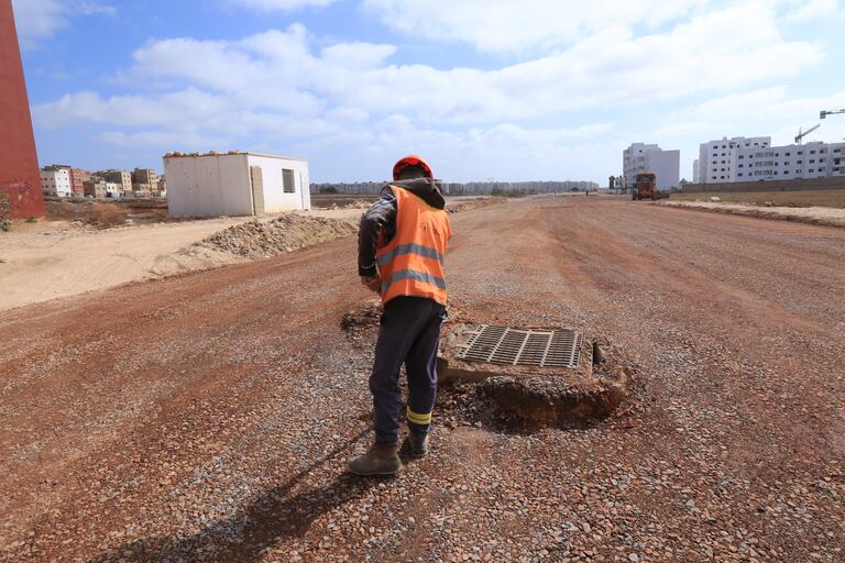 أشغال ربط ديور النصراني بالممرات تحت الأرضية لدار بوعزة