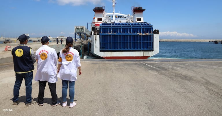 وصول أولى رحلات مغاربة الخارج إلى ميناء طنجة المتوسط في إطار "عملية مرحبا"