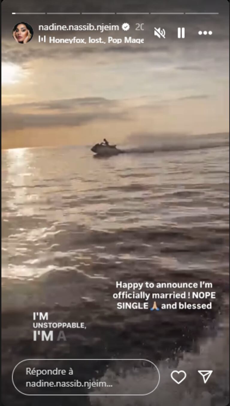 ستوري نادين نجيم