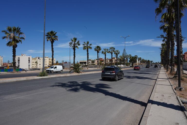 نهيئة شارع المقاومة بالمحمدية