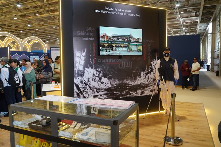 تقنيات تشخيص ضحايا الزلازل والحوادث