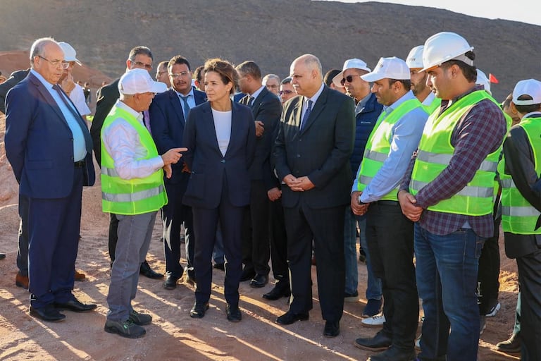 بنعلي تترأس الاجتماع الثالث لمجلس إدارة “CADETAF” وتزور مشاريع منجمية بجهة درعة تافيلالت