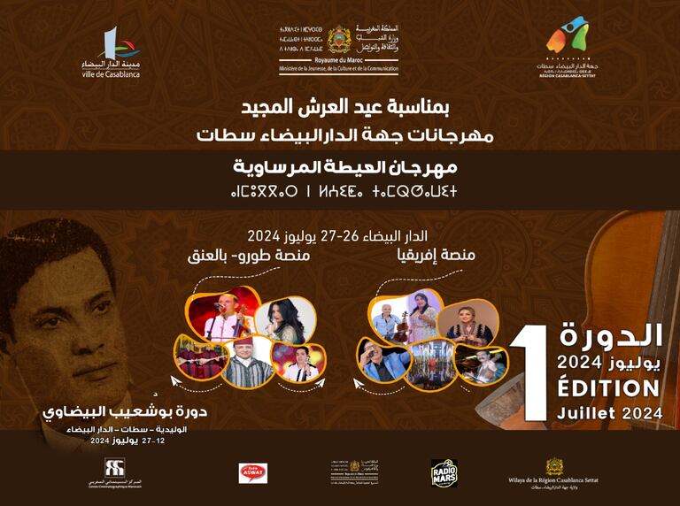 المرحلة الأخيرة من مهرجان العيطة المرساوية