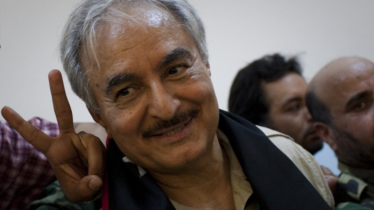 حفتر يعد بالنصر على أعدائه
