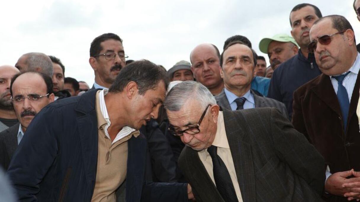 أحمد رضا الشامي في حادث هامس إلى الكاتب الأول السابق للاتحاد عبد الواحد الراضي بحضور إدريس لشكر والحبيب المالكي وإلياس العماري
