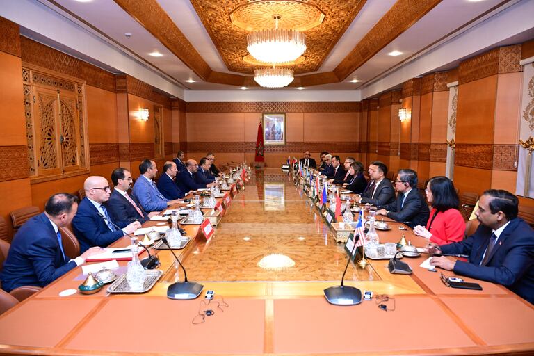 ولد الرشيد يستقبل وفدا من سفراء بلدان آسيا والمحيط الهادي