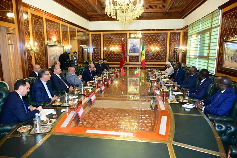 حمدي ولد الرشيد ورئيس الوزراء السينغالي