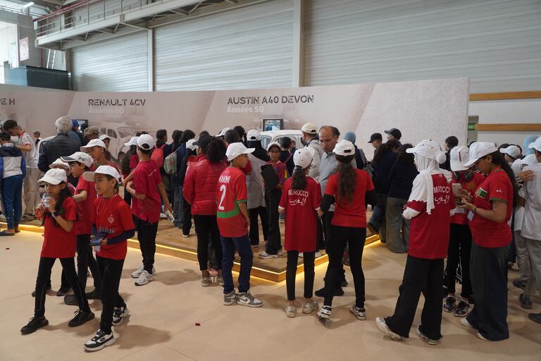 حضور الأطفال بالأيام المفتوحة للأمن الوطني