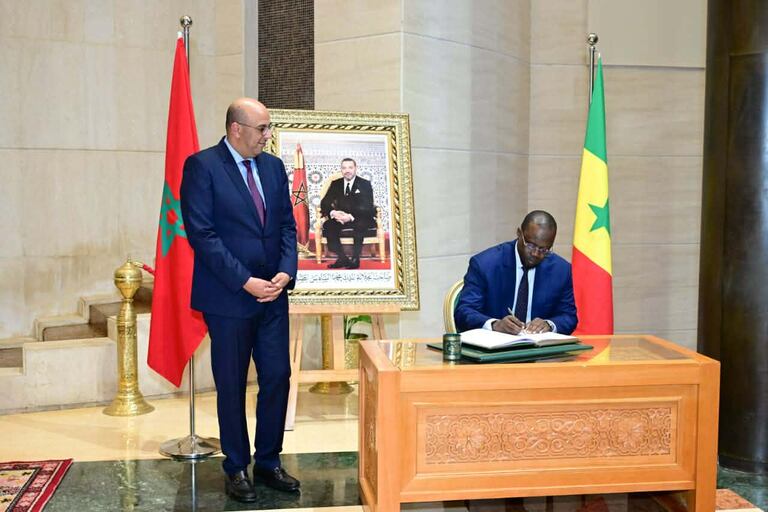 حمدي ولد الرشيد ورئيس الوزراء السينغالي