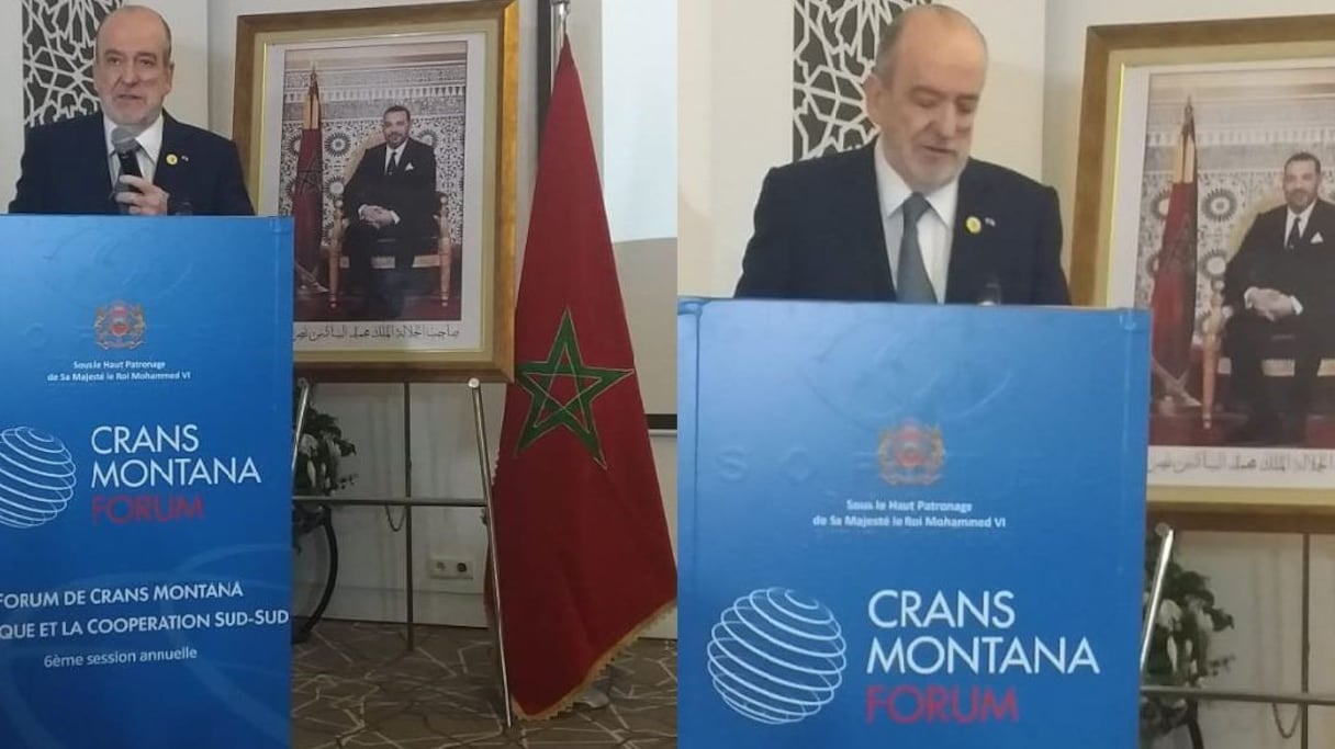 الرئيس المؤسس لمنتدى كرانس مونتانا، السفير جان بول كارترون
