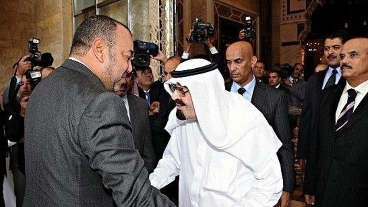 عاهلي المملكتين المغربية والسعودية