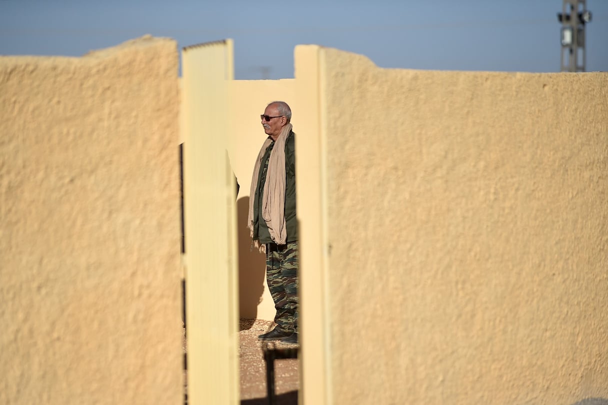 Brahim Ghali, chef de la milice du Polisario.