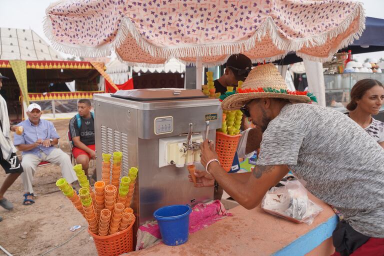 مأكولات شعبية بموسم مولاي عبد الله