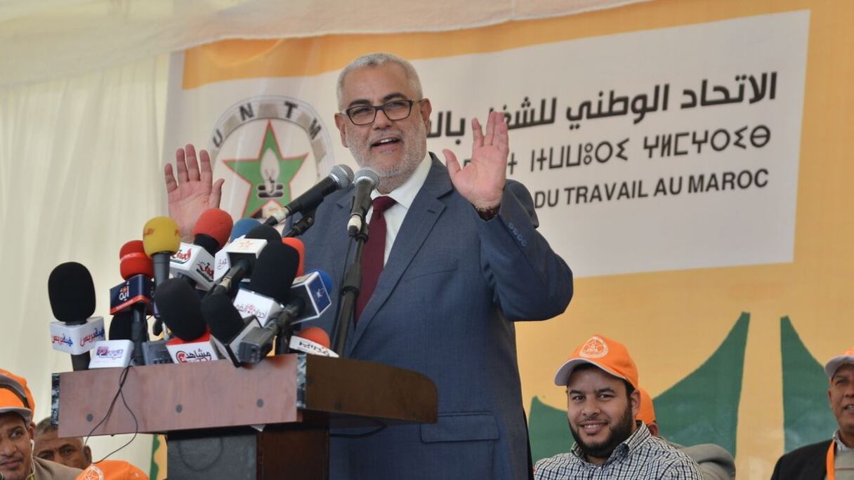 بنكيران في فاتح ماي 2016