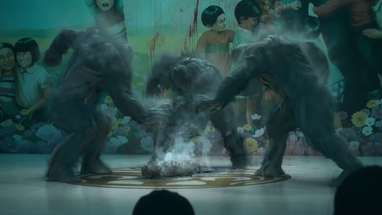 مسلسل Hellbound يزيح Squid game عن الصدارة
