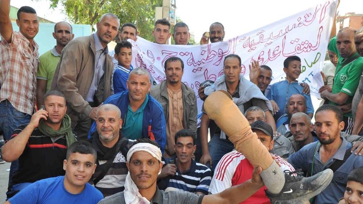 متقاعدو الجيش الجزائري يحتجون