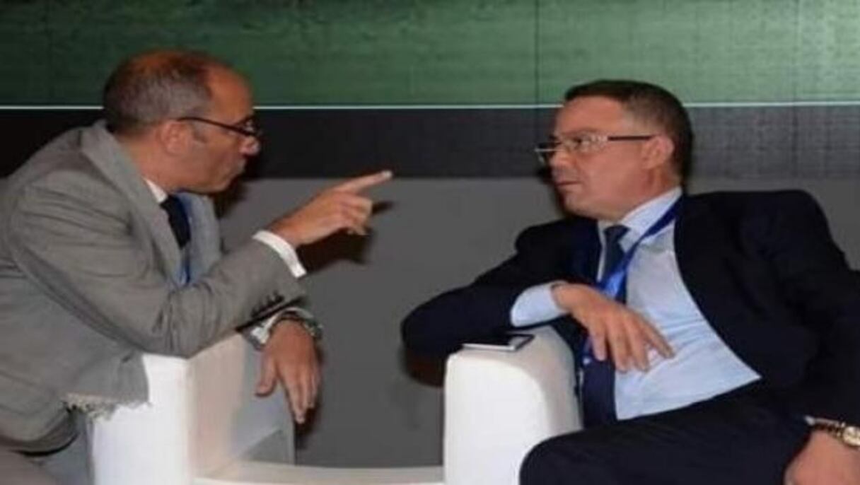 فوزي لقجع وجواد الزيات
