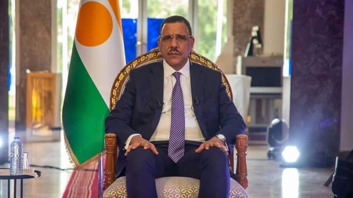 رئيس جمهورية النيجر محمد بازوم
